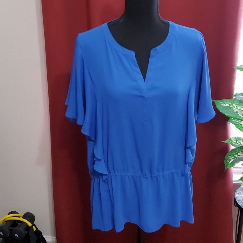 Cobalt blue top